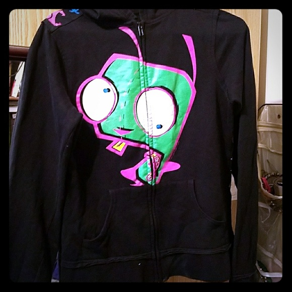 invader zim hoodie hot topic